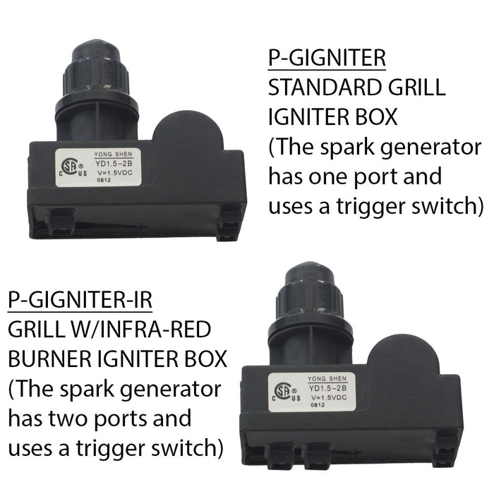 Grill igniter for Sunstone Grill