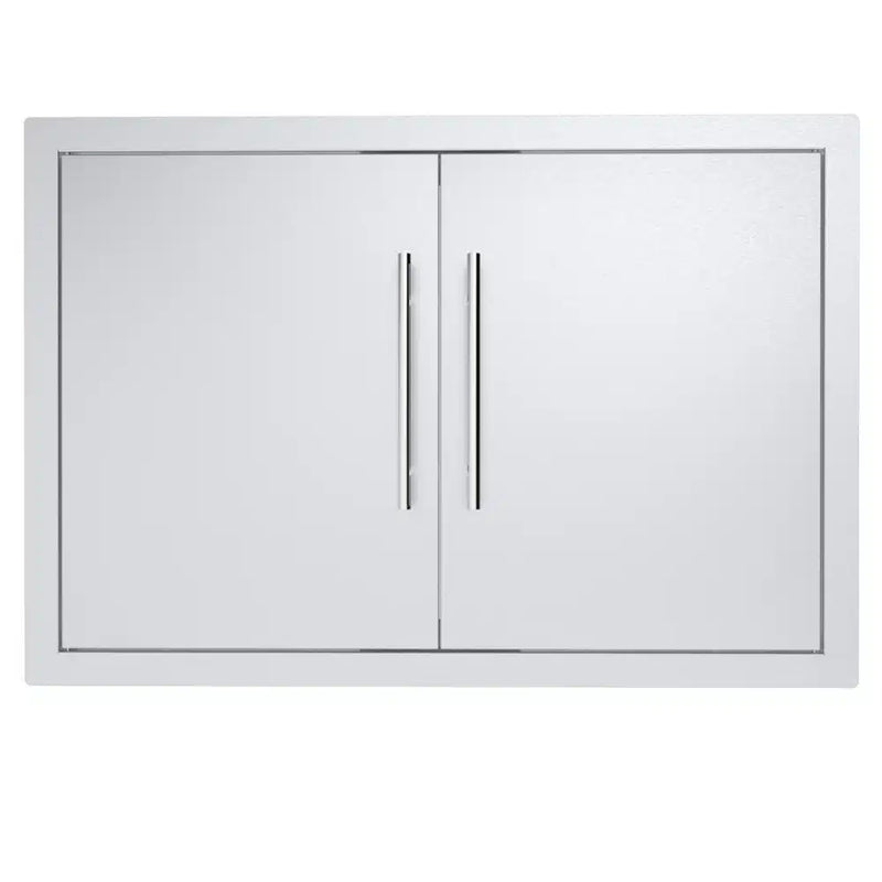30" Texan Series Double Doors, works best w/appliance between 28" to 33" Width     (Cut-Out: 28-1/8"W  x 19"H)"""30"""" Texan Series Double Doors, works best w/appliance between"