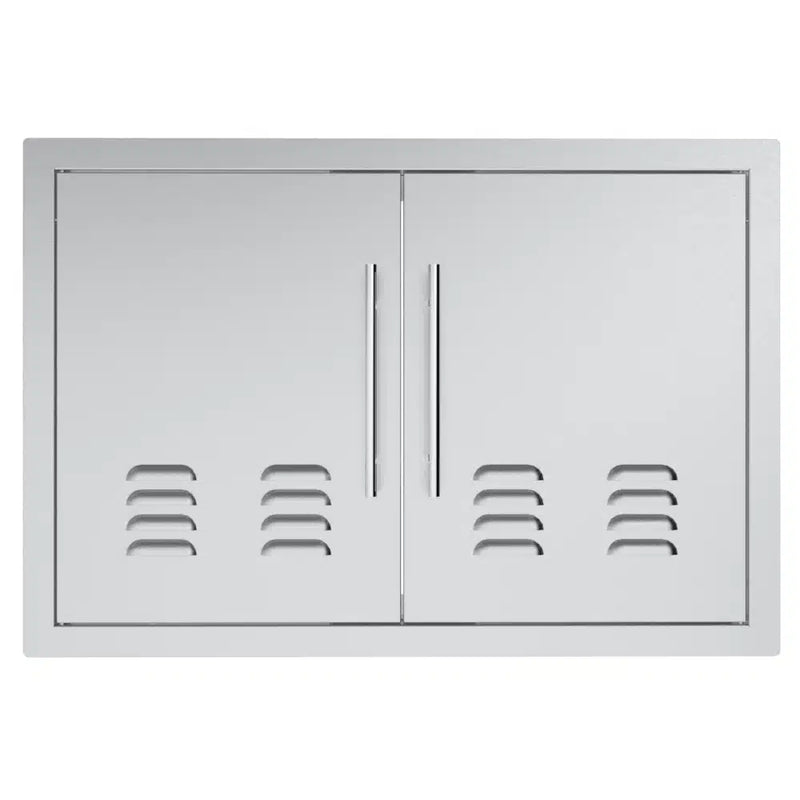 30" Texan Series Vented Double Doors, works best w/appliance between