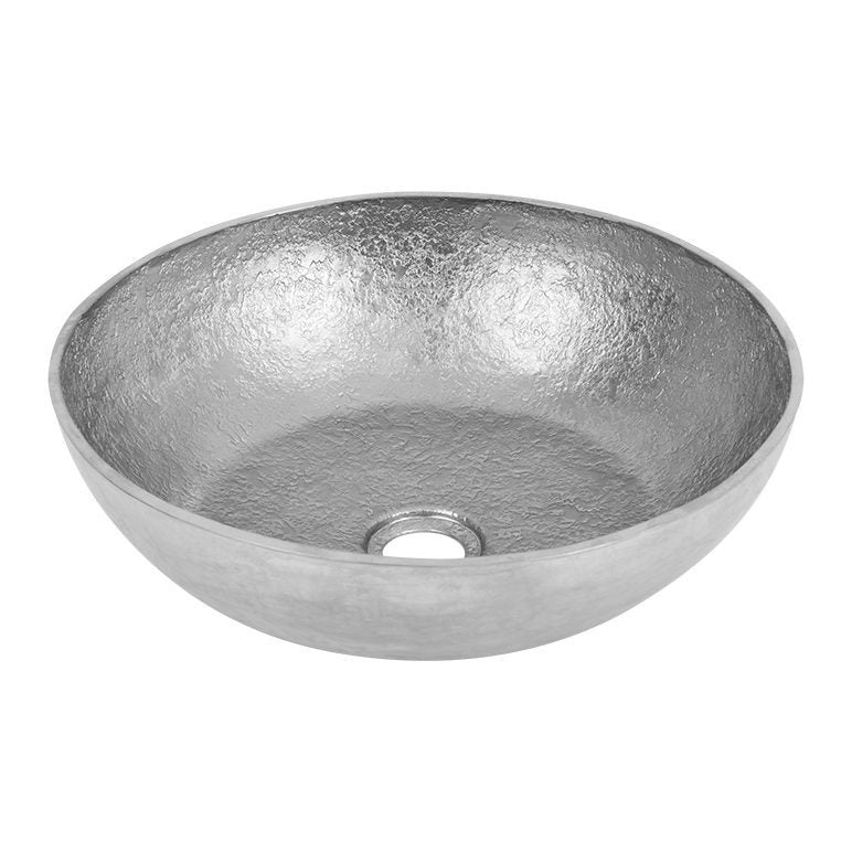 14" Small Round Vessel Terra Firma Copper Sink