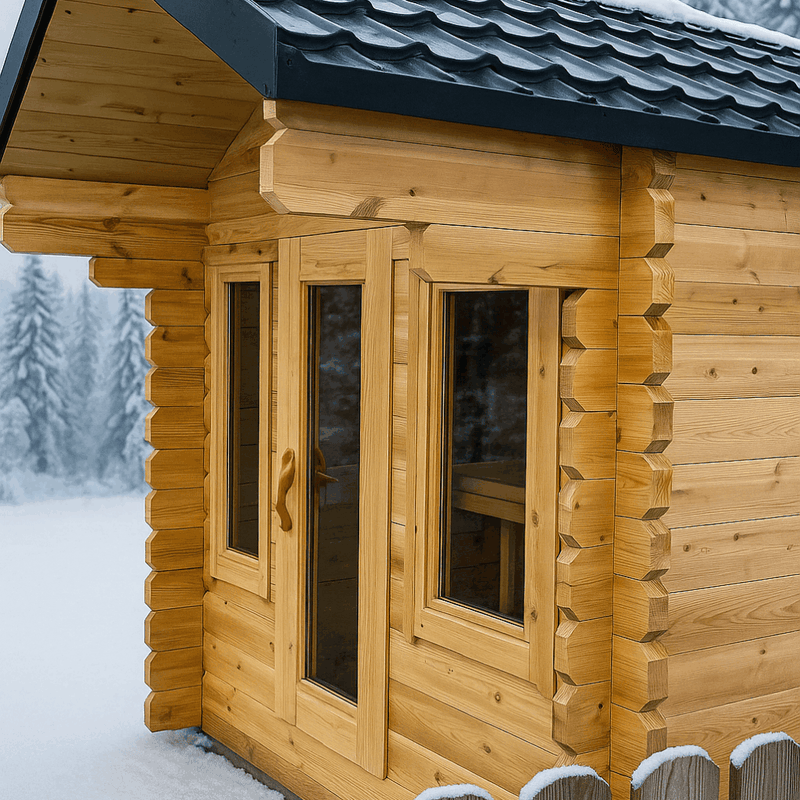 Canadian Timber Palmer Cabin Sauna CTC68