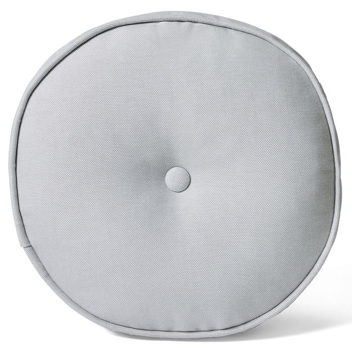 Throw Round Throw Pillow with Button Pillows