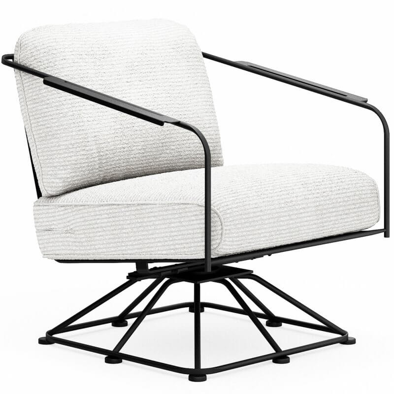 Reed Swivel Lounge Chair