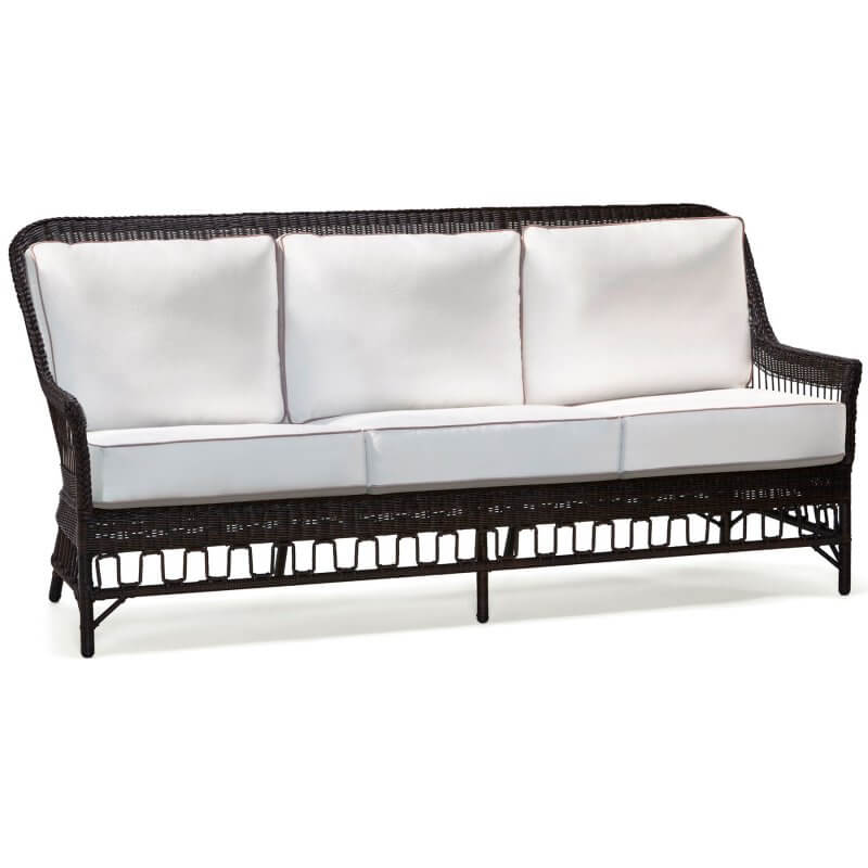 San Sofa with two 19" throw pillows Michele