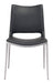 Ace Dining Chair (Set of 2) Black & Silver