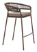 Skye Barstool (Set of 2) Brown