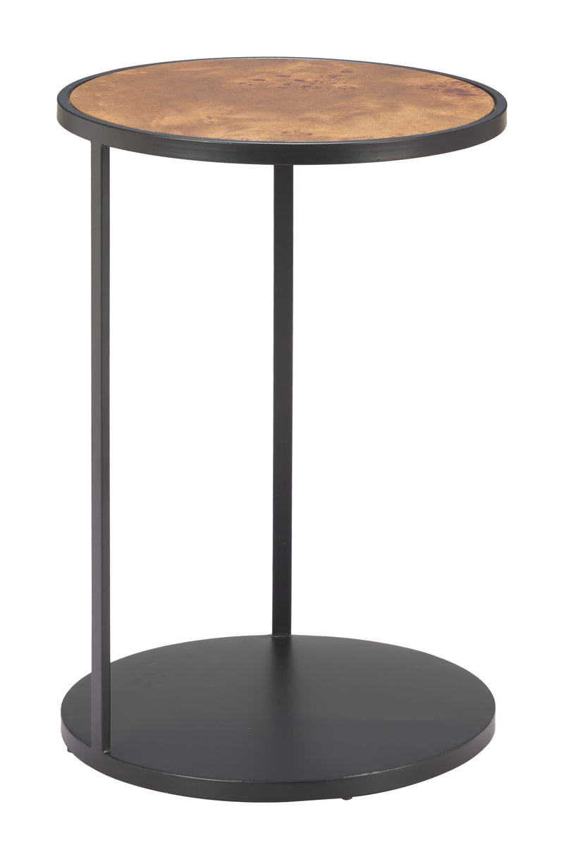 Nodo Side Table Brown & Black