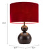Shobu Table Lamp Red