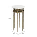 Bild Side Table White & Brass