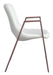 Desi Dining Chair (Set of 2) White & Walnut