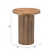 Afinato Side Table Brown