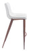 Magnus Barstool (Set of 2) White & Walnut