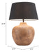 Basil Table Lamp Black