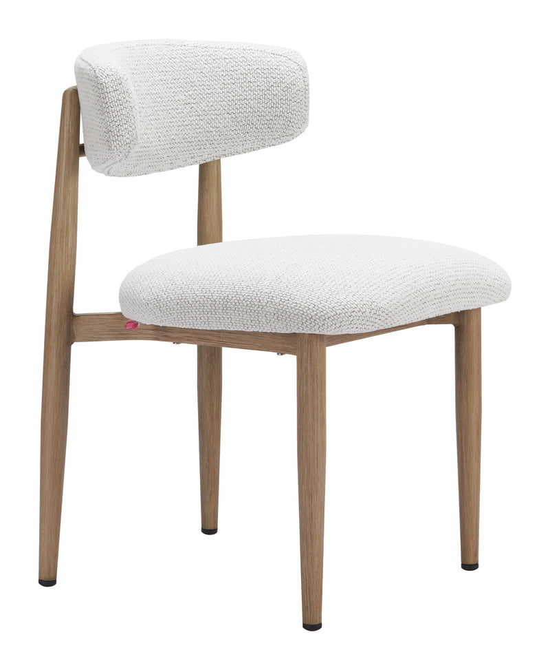Bege Dining Chair White