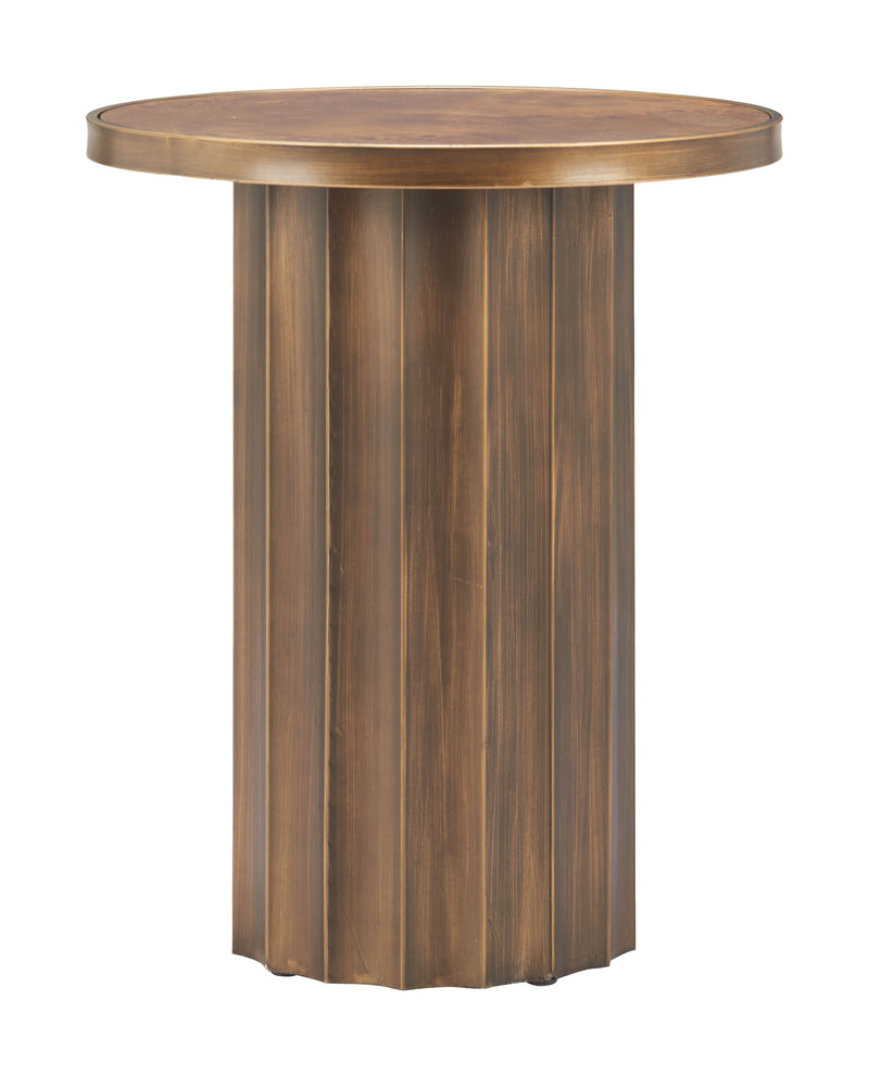 Afinato Side Table Brown