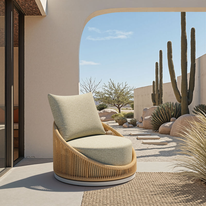 Cabana Swivel Chair Multicolor