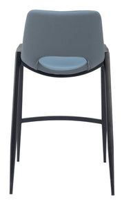 Desi Counter Stool (Set of 2) Azure Gray