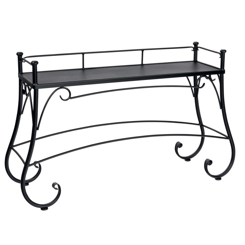 Et Solid Top Console Table Cetera Iron