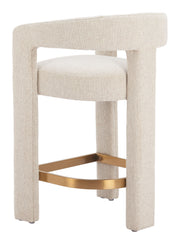 Saiko Counter Stool Beige