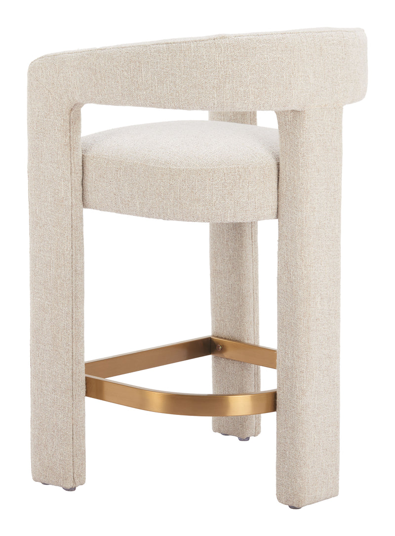 Saiko Counter Stool Beige