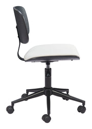 Duravel Office Chair White & Black
