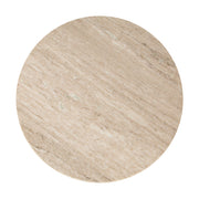 Eda Side Table White & Natural