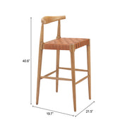Bandani Barstool (Set of 2) Tan