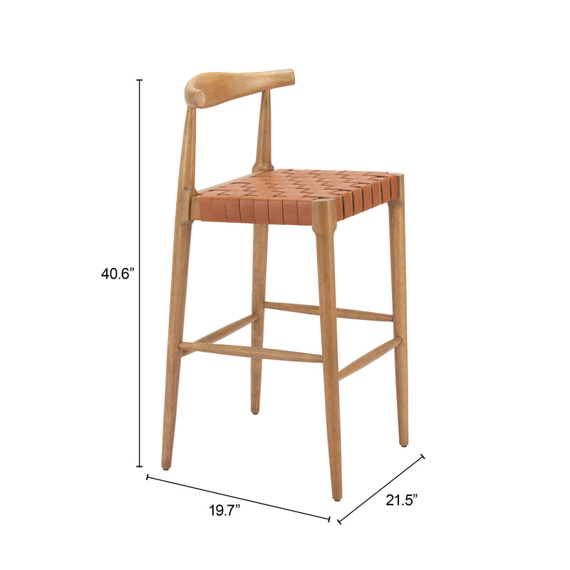Bandani Barstool (Set of 2) Tan