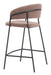 Josephine Counter Stool (Set of 2) Brown