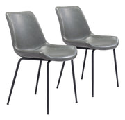 Byron Dining Chair (Set of 2) Gray