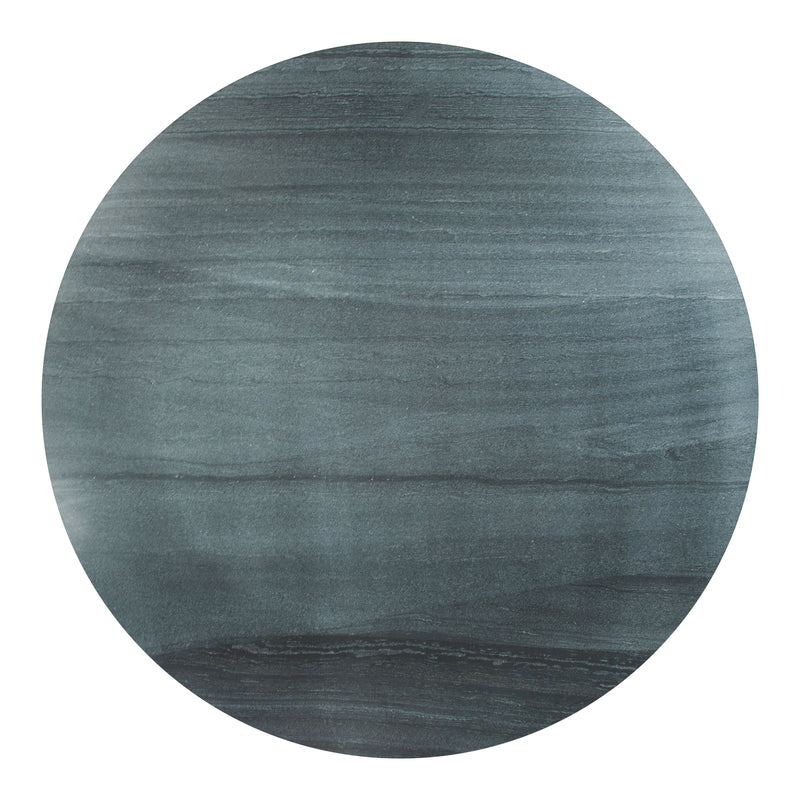 Metropolis Dining Table (60") Gray & Silver