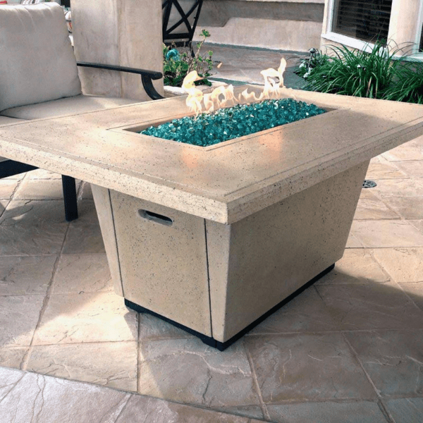AFD Cosmopolitan Rectangle Fire Table