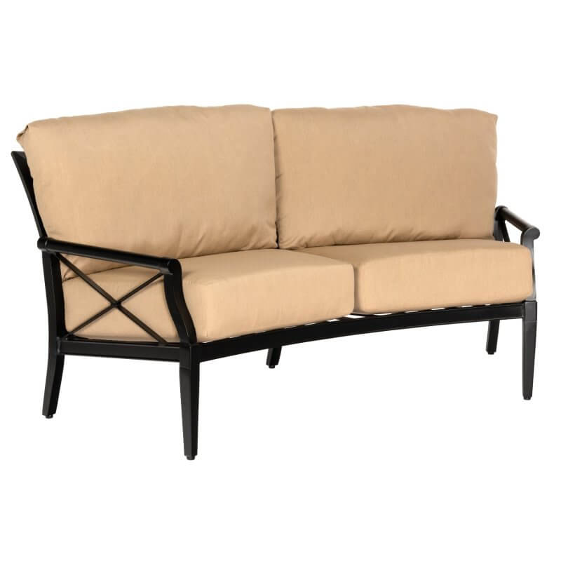 Andover Crescent Love Seat Cushion