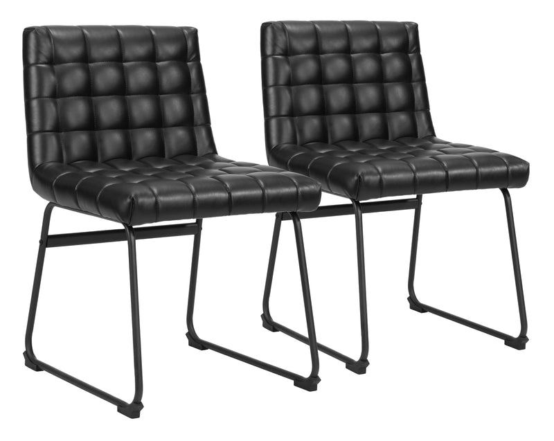 Pago Dining Chair (Set of 2) Black