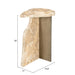 Surya Side Table Beige