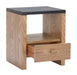 Natt Side Table Black