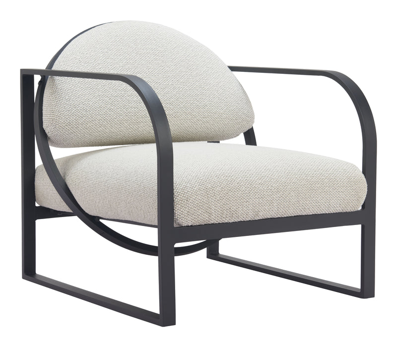 Flakt Accent Chair Ivory