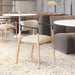 Equinox Dining Chair (Set of 2) Oyster Gray & Natural