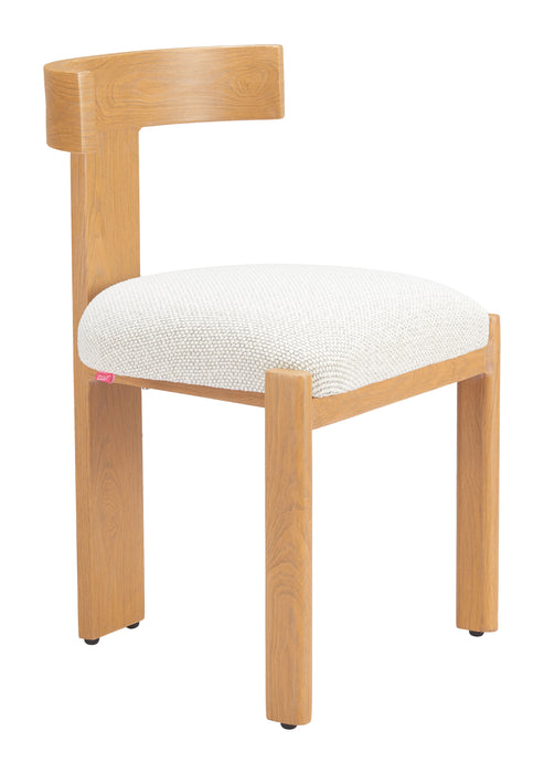 Tiana Dining Chair Natural & Beige