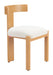 Tiana Dining Chair Natural & Beige