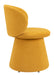 Oblic Swivel Dining Chair Orange