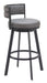 Gimsby Swivel Barstool Gray