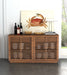 Linea Credenza Walnut