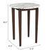 Vernon Bar Table White