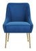 Maxine Dining Chair Navy Blue & Gold