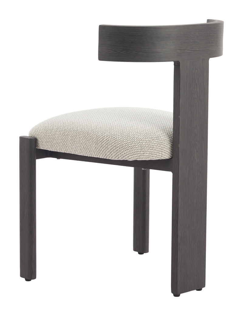 Tiana Dining Chair Black & Beige