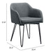 Braxton Dining Chair (Set of 2) Vintage Gray