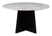Strela Dining Table White & Black