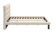 Placid Queen Bed Beige