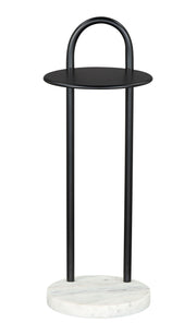 Christian Side Table Black & White